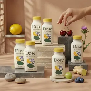 Dose Immunity Shot Vitamin C Zinc Elderberry Ginger Citrus Berry Wellness Drink 2 oz  Supplement Healthcare