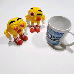 3D Printed Articulated Love Emojis by Toonz Factory