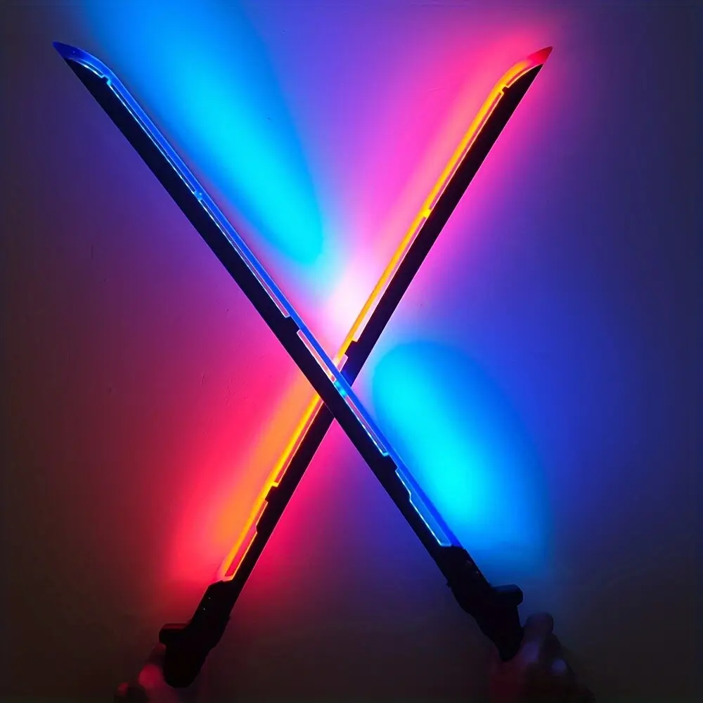 80Cm Illuminated Samurai Sword Replica - LED Display - TikTok Shop