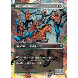 Web-Warriors (203) - [Foil, Borderless] Marvel's Spider-Man (SPM)