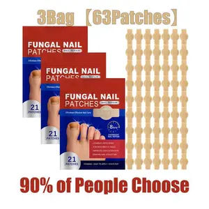 Fungal Nail Patches – 21pcs Box Antifungal Toenail Repair Care, Extra-Strength Treatment for Fungal Nails & Nail Problems, Daily Nail Care Kit