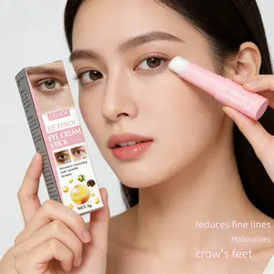 EELHOE Retinol Eye Cream Stick, Moisturizing Anti-Wrinkle Fish Tail Dark Circles Firming Eyelid Skin, Hydrating and Nourishing