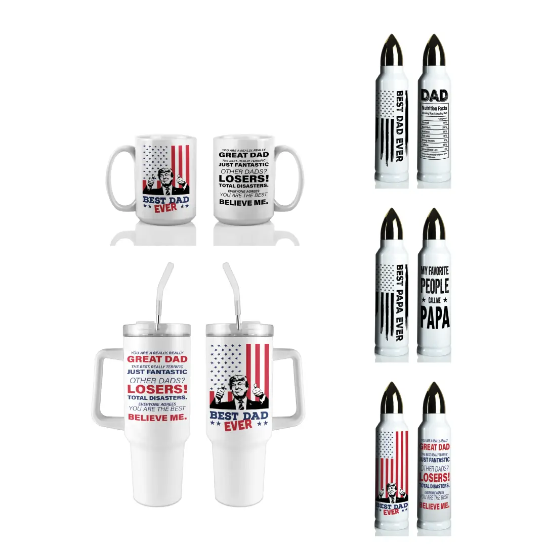 Hogg 15oz Patriotic Mug - Ceramic Coffee Drinkware with Lid, Stainless Steel, Washable, Ideal for Coffee and Tea