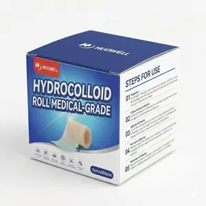 Professional Hydrocolloid Scar Tape Sheet, Medical Grade Scar Care Product, Moist Environment for Scar Improvement, Self-Adhesive Reusable Cuttable Roll 4cm x 150cm, Scar Tape For Facial Lines