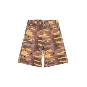 Paris Camo Jorts