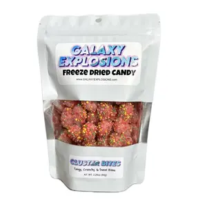 Cluster Bites - Freeze Dried Candy (Large) Snack Bonbon silky gem Candies Sweet