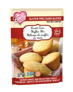 XO Baking Co. Gluten-Free Rice-Free Soy-Free Dairy-Free Non-GMO “Small Batch” Sweet Corn Muffin Mix