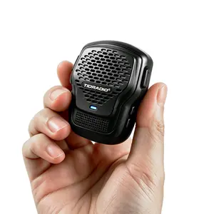 TIDRADIO Q2L Portable Bluetooth Speaker, TWS Stereo Sound, IPX7 Waterproof, Magnetic Clip-On Wearable Speaker, APP Push-To-Talk,Ultra-Portable 74g Mini Wireless Speaker for Outdoor, Travel, Camping & Work - SummerWins