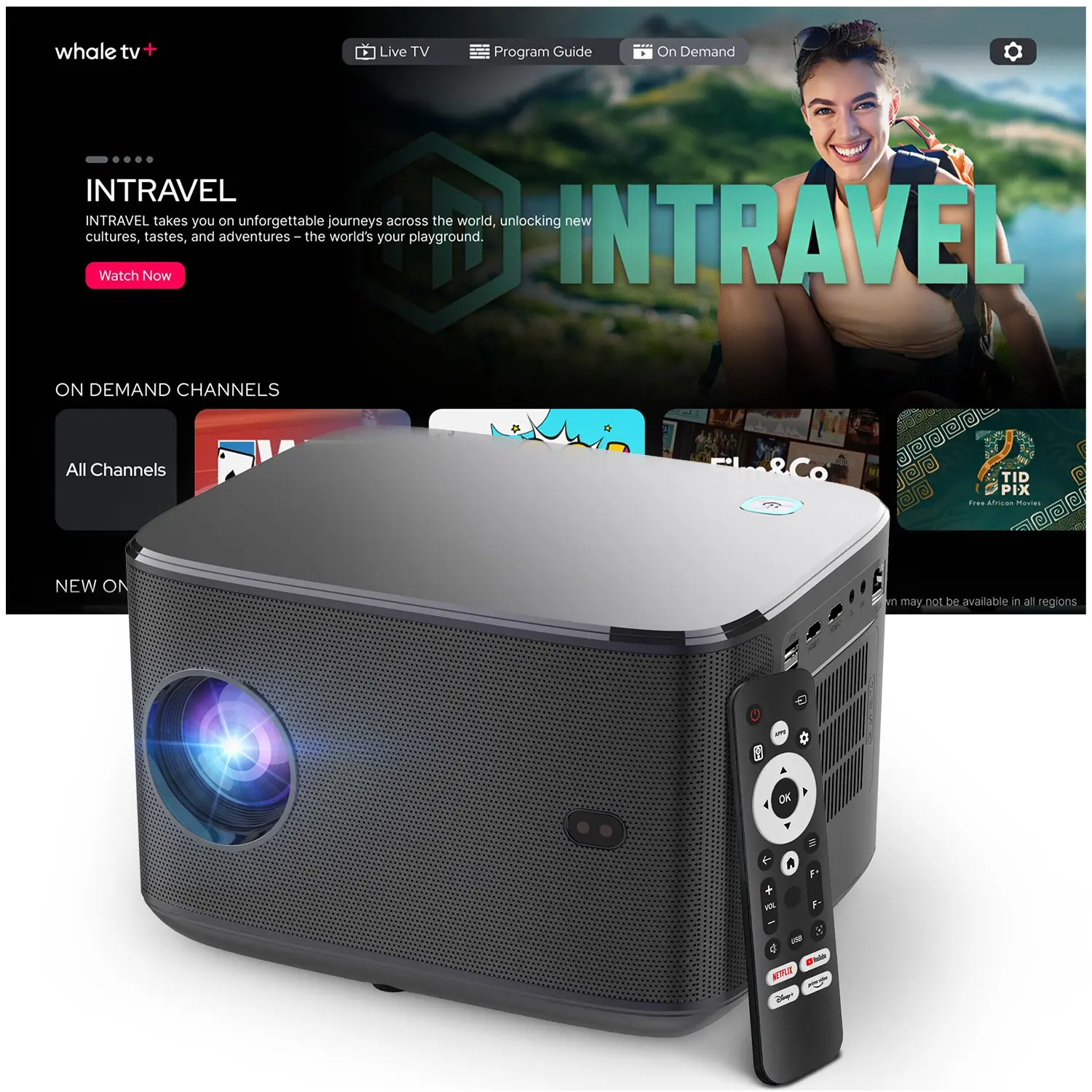 【A5 Projector - Android 13 - LCD Screen 5.7 inches - 1920*1080P Resolution - 2500 ANSI Lumens】 with wifi and bluetooth,Movie Projector for Bedroom Celling Camping & Outdoor Use,Home Projector with Speaker, Auto Keystone