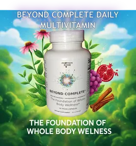 Beyond Complete Daily Multivitamin - Comprehensive Formula for Energy Immunity & Vitality - 60 Vegetarian Capsules - Vegan-Friendly Antioxidant-Rich Dietary Supplement for Health & Fitness
