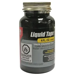 Gardner Bender LTB-400 4 Oz Black Liquid Electrical Tape
