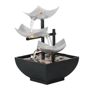 Tabletop Fountain Ornaments Home GardeningDecoration Rockery Water Fountain Crafts GiftsDesktop Decoration Christmas gifts