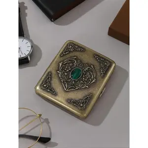 Vintage Heart Decor Card Holder, Fashionable Card Holder for Women & Men, Casual Trendy Versatile High-quality Daily Wallet for Daily Use