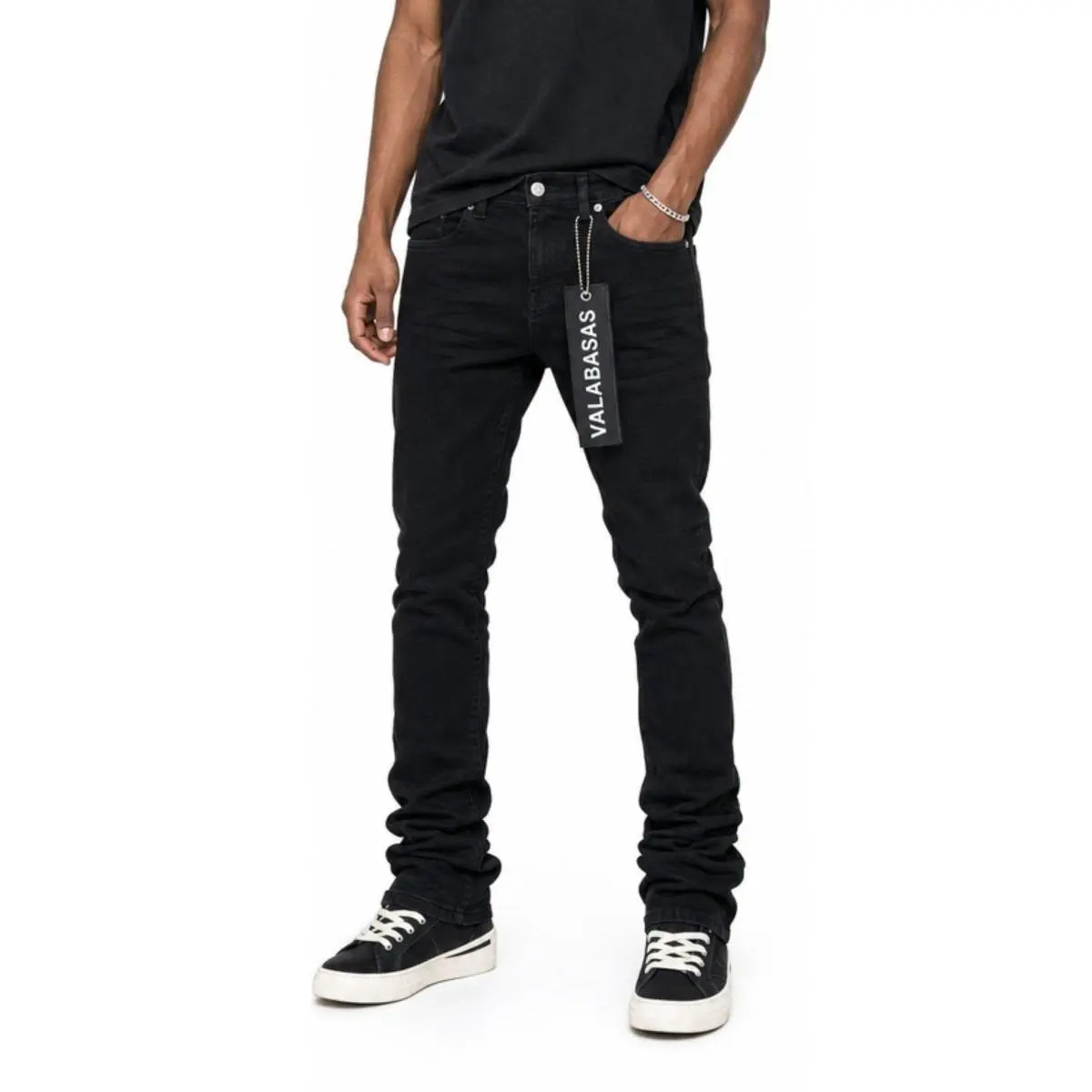 Ryze Black Straight Jeans