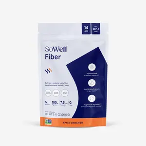 SoWell Fiber- Natural Fiber Supplement that support regularity