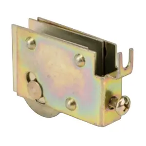 Steel Roller for Sliding Glass Doors | Roller Assembly, 1-1/4 In. Steel Wheels (DR-294)