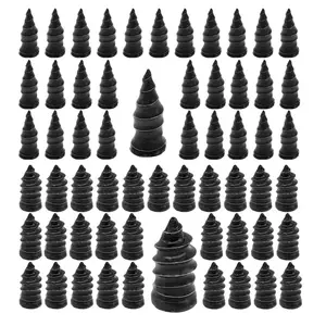 60PCS Tire Repair Rubber Nails Kit with 2 Sizes for Car Motorcycle Truck Tractor Fast Self-service Screw Rubber Nail Vacuum Tire Puncture Repair Tool,summervibes
