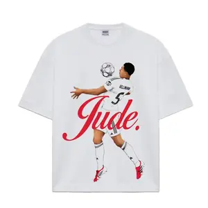 [⚽🌟Graphic Tee]Jude Bellingham Collection The Big Tournament 2026 Graphic T-Shirt – Premium 100% Cotton Soccer Tee, Vintage Bootleg Football Streetwear Shirt, Oversized Gameday Fan Apparel, Retro Soccer Graphic Tee, Unisex Gift for Soccer Lovers