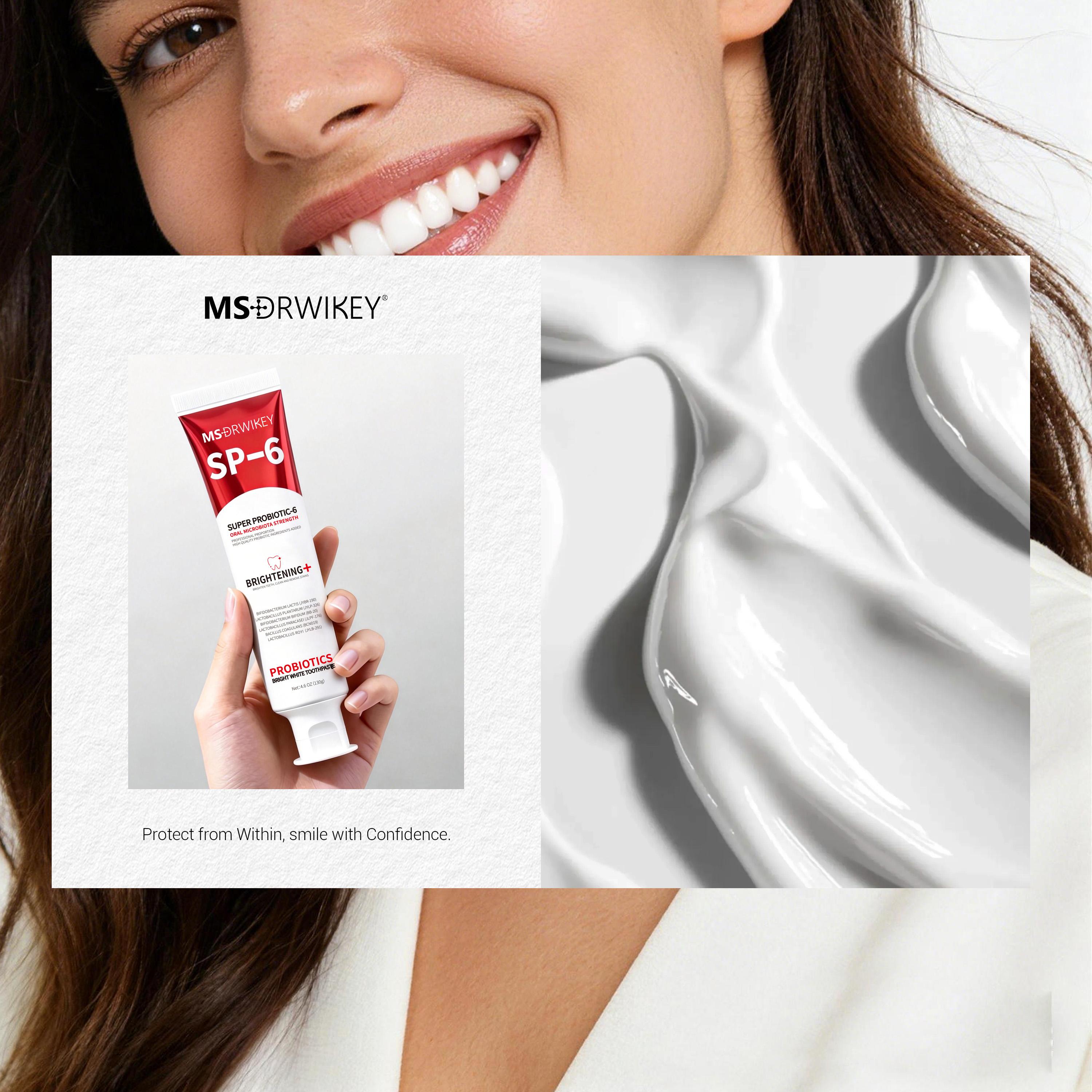 【MSDRWIKEY】 SP-6 Toothpaste | Professional Oral Care for Fresh Breath & Enamel Protection | Long-Lasting Clean Feel