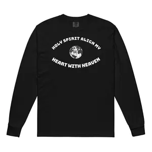Holy Spirit Align Heart long-sleeve shirt