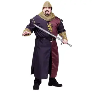 Valiant Knight Tunic - Medieval - Renaissance - Deluxe Costume - Men - Plus Size