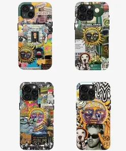 Sublime Graffiti Art Phone Case, Inspired by 90s Ska Punk Culture, iPhone & Samsung Compatible, 90s Band Fan, Gift for men and women