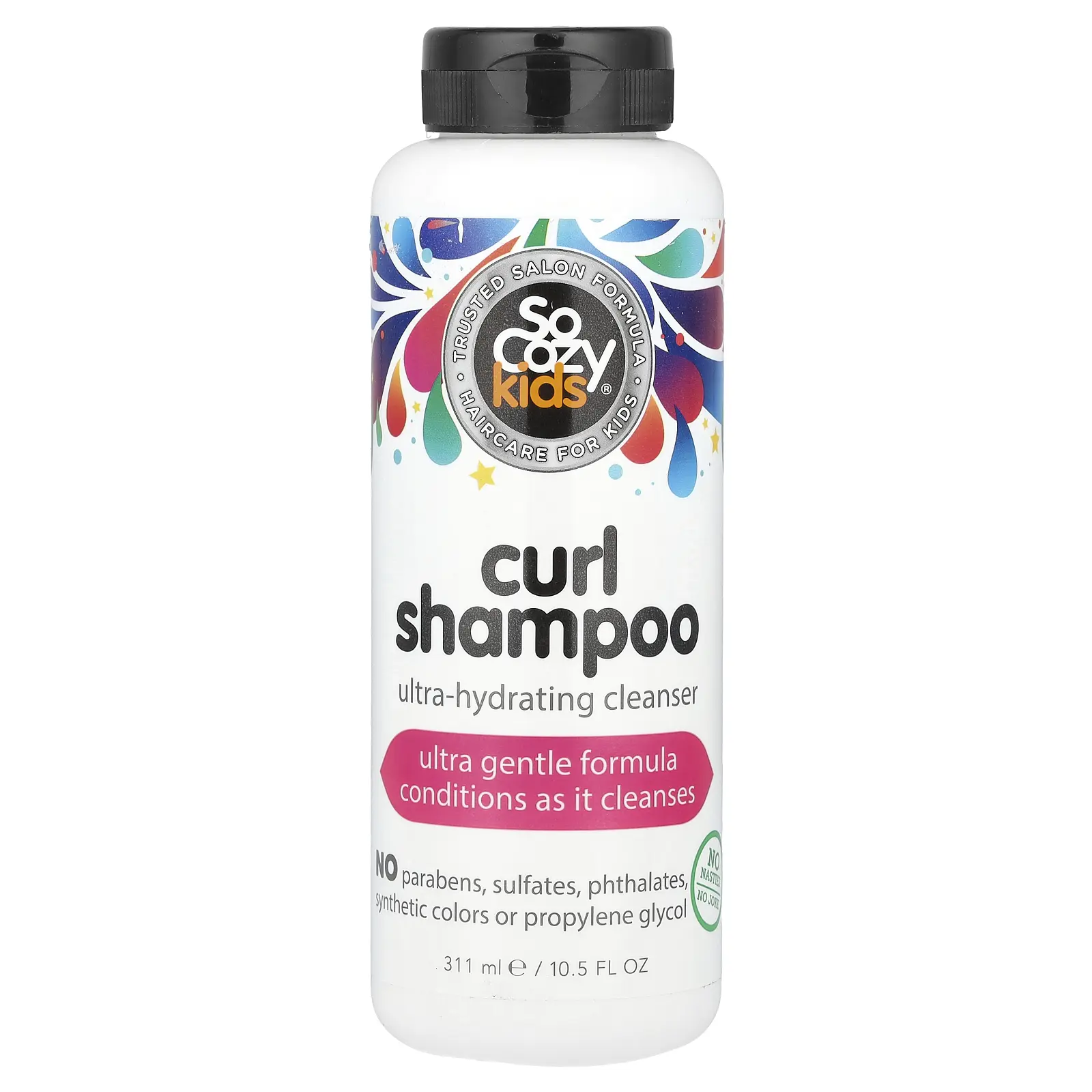 SoCozy Kids®, Curl Shampoo, Ultra-Hydrating Cleanser, 10.5 fl oz (311 ml)