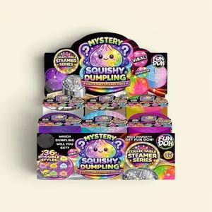 Mystery Dumpling Sensory Fidget Toy, Stress-Relief Toy for Kids, Adults