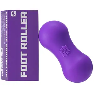Ground Force Foot Roller: Premium Silicone Massage Device for Daily Foot Care - Prevent & Relieve Foot Pain, Improve Circulation, Easy to Use & Clean, Suitable for All Adults.