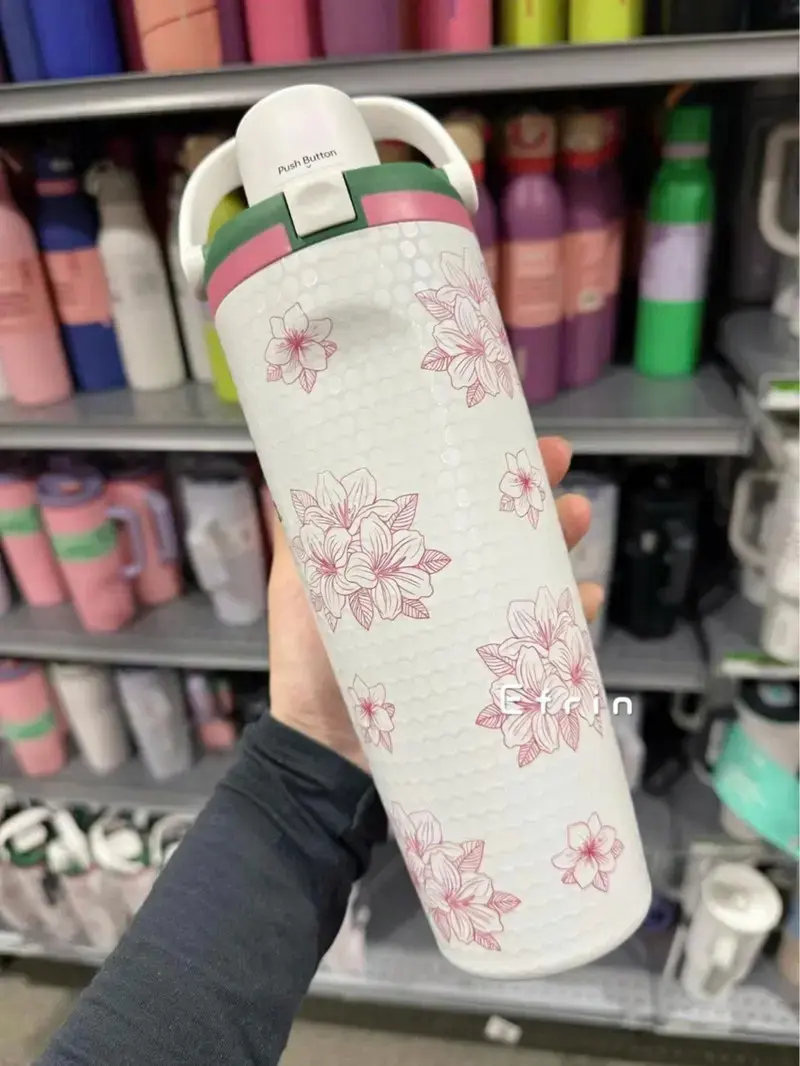 30 oz NWT FreeSip Sway Golf Travel Tumbler Water Bottle - Limited