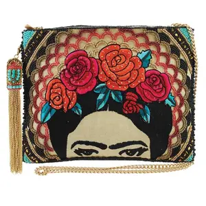 Mary Frances Frida Beaded Convertible Crossbody, Multi