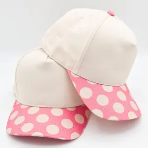 Cotton Polka dot Blank Hats