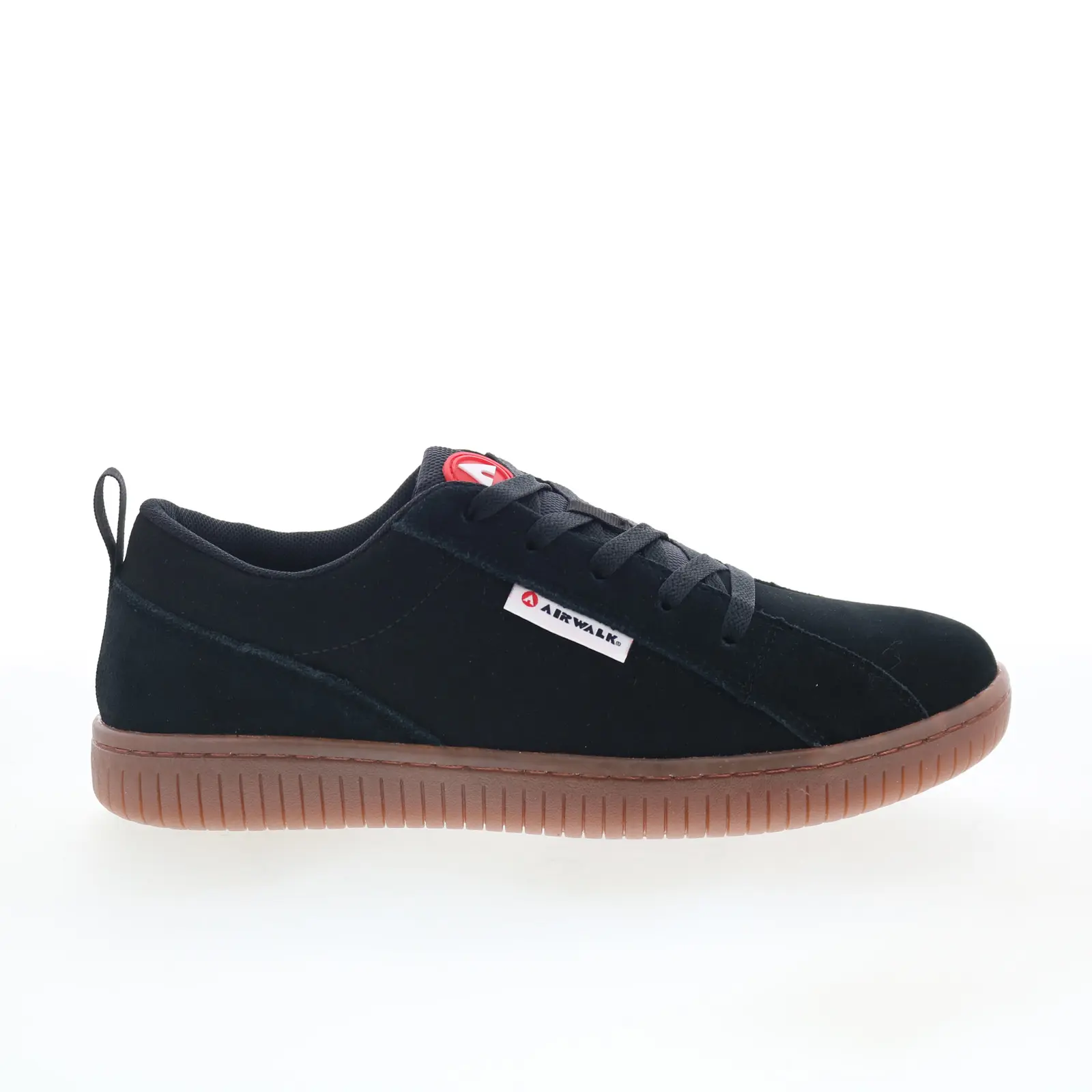 Airwalk The OG CW06506M Mens Black Suede Low Top Spring Lifestyle Sneakers Shoes
