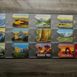 National Park Pass Sleeve - Pacific & Mountain Parks Art Collection (NEW DESIGNS: Glacier + Hawaii)