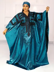 DYNASTY EMBROIDERED BROCADE (TURQUISE)