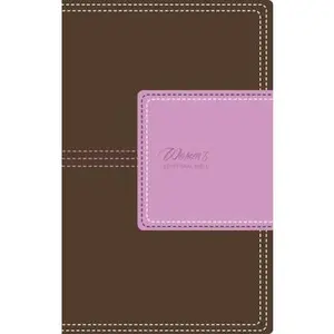 USED-New Women's Devotional Bible: New International Version, Chocolate/Orchid, Italian Duo-tone, Compact by Not Available (Na) Zondervan Publishing (Paperback)