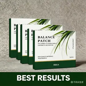 Herbal Heat Patches, Thermal Warm Botanical Body Patches with Mixed Herbal Extracts, Portable Heat Pad for Self-Care