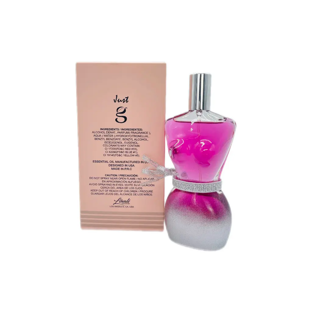 Perfume Just G for Women Eau De Parfum 3.4 FL Oz !00ML-Sweet