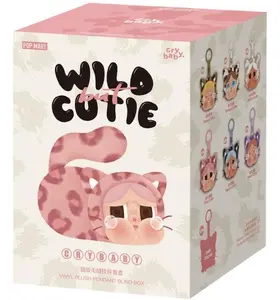Pop Mart CRYBABY Wild but Cutie Series Vinyl Plush Pendant Single Blind Box Authentic Collectible Cute Gift Trending Rare Limited Collection Brand New Unopened