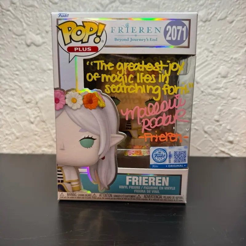Frieren Funko Pop! Plus Vinyl Figure #2071 Autographed