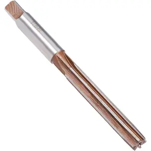 Hand Reamer 10mm Alloy Tool Steel H8 6 Straight Flutes Hand Milling  Tool Metric Reaming Drill Bit for Metal