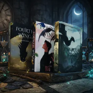 Fourth Wing Xaden’s POV Hardcover | The Empyrean Series Alternate Perspective | Custom Handbound Fantasy Novel | Dragon Rider Gift