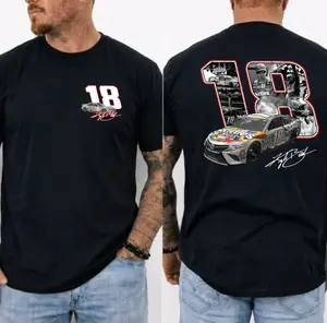 Kyle Busch 18 Tribute Shirt, NASCAR Legend Memorial Tee, RIP Rowdy 1985-2026 Shirt, Vintage NASCAR Tribute Top, Full Colors, Full Sizes