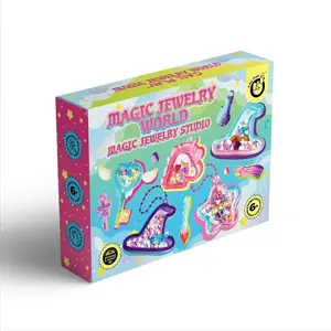 Keda Duck Magic Jewelry DIY Crystal Resin Kit Children's Craft Accessories Girl Educational Toy Gift