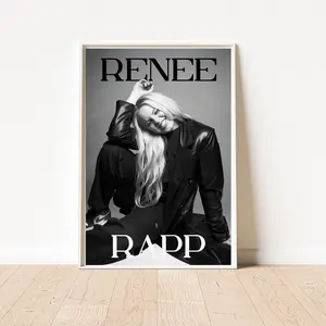 Renee Rapp Poster, Music Wall Art, Renee Rapp Snow Angel Print