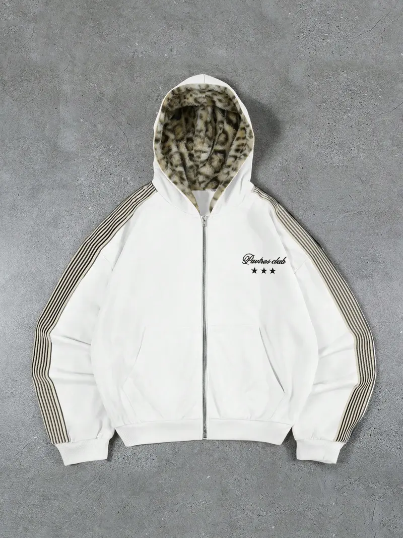 leopard hoodie mens - TikTok Shop