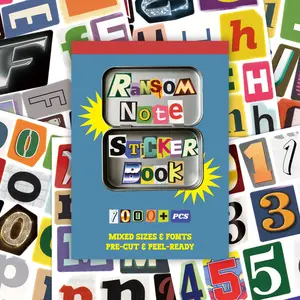 28 Sheets Colorful Letter Stickers, Self-Adhesive Large Alphabet Stickers, DIY Word Combinations, Card and Notebook Decorations, Diy Sticker Paper, Scrapbooking Stickers