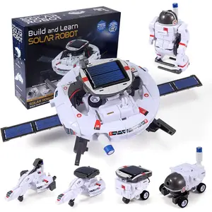 STEM Toys Solar Robot Science Kits 120Pcs Building Experiments Gifts for Kids Teens Boys Girls Ages 8-14