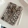 Durable Fashion Unisex Soft Thermoplastic Polyurethane Leopard Print Folding Tablet Cover - Adjustable Stand, Pen Slot, Anti-Slip Surface, Compatible with Samsung Tablets, iPad Mini/Air/Pro, 10th/11th Gen iPads, Tablet & Computer Accessories