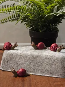 Snail 3D Printed Articulating Mini Figurine Fidget Decor